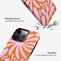 Selencia Vivid Tough Back Cover für das iPhone 13 Pro - Modern Bloom Pink