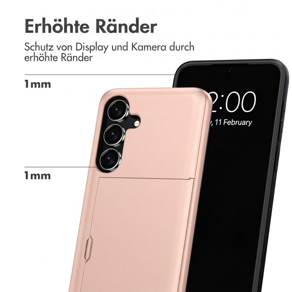 imoshion Backcover mit Kartenfach Samsung Galaxy S26 FE - Rose Gold