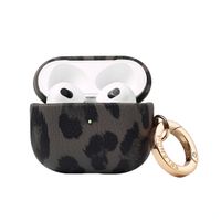 Selencia Sabi Case Apple AirPods 3 - Leopardenmuster - Midnight Black