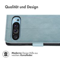 imoshion Luxuriöse Klapphülle Google Pixel 9 / 9 Pro - Hellblau