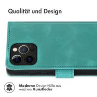 imoshion Klapphülle mit Kordel Apple iPhone 12 (Pro) - Türkis