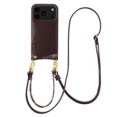 Selencia Nova HandyHülle mit Kordel und Kartenhalter Apple iPhone 18 Pro Max / 17 Pro Max - Checks