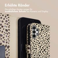 imoshion Design Klapphülle für das Samsung Galaxy A32 (5G) - Black And White Dots