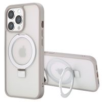 Accezz Ring Stand Backcover mit MagSafe Apple iPhone 13 Pro - Grau