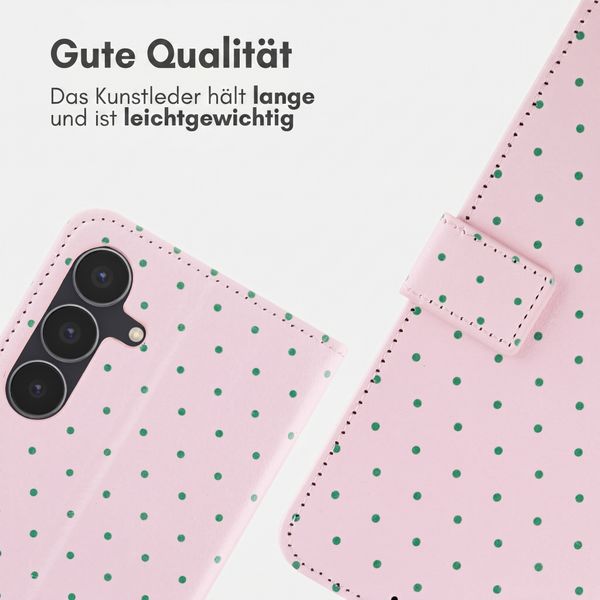 imoshion Design Klapphülle Samsung Galaxy S25 FE - Happy Dots