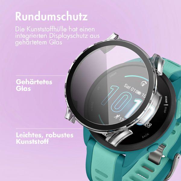 imoshion Full Cover Hard Case Garmin Forerunner 165 / 165 Music - Transparent