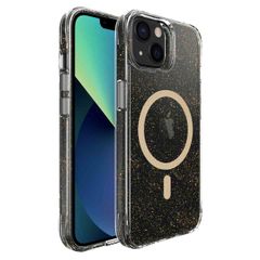 imoshion Klare Glitter Backcover mit MagSafe Apple iPhone 13 - Gold