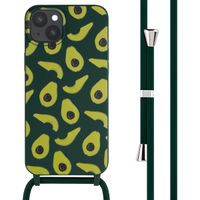 imoshion SilikonHülle design mit Band Apple iPhone 15 Plus - Avocado Green