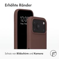 Accezz Liquid Silikoncase mit MagSafe Apple iPhone 18 Pro Max / 17 Pro Max - New Tea Brown