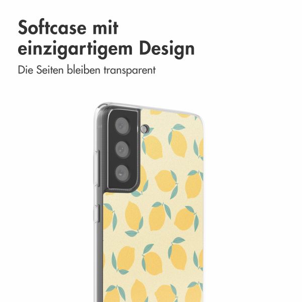 imoshion  Design Hülle für das Samsung Galaxy S21 FE - Citrus Dream