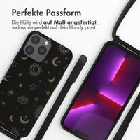imoshion SilikonHülle design mit Band Apple iPhone 13 Pro Max - Sky Black