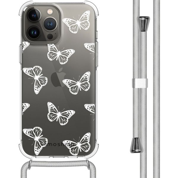 imoshion Design Hülle mit Band für das iPhone 13 Pro Max - Butterfly