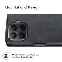imoshion Luxuriöse Klapphülle Xiaomi 15T Pro - Schwarz
