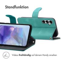 imoshion Klapphülle mit Kordel Samsung Galaxy A55 - Türkis