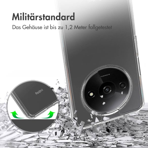 Accezz Xtreme Impact Backcover für das Xiaomi Redmi A3 - Transparent