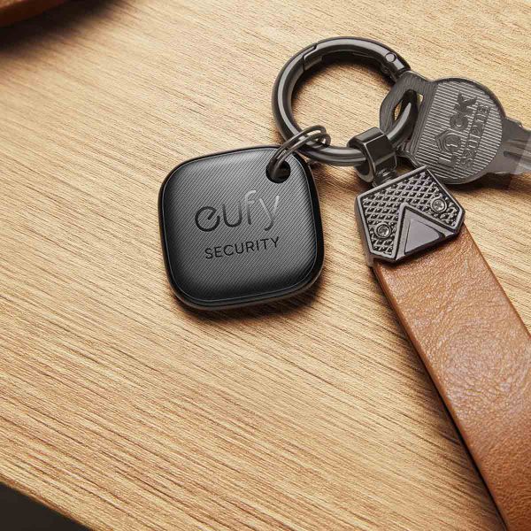 Eufy Smart Tracker Link - Bluetooth-Tracker für iOS - 4 Pack - Schwarz