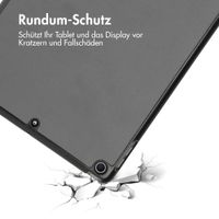 imoshion Trifold Klapphülle Apple iPad 9 (2021) 10.2 Zoll / iPad 8 (2020) 10.2 Zoll / iPad 7 (2019) 10.2 Zoll - Grau