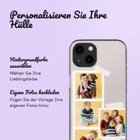 Personalisierte Hülle mit Filmrolle N°1 iPhone 12 (Pro) - Transparent