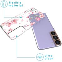 imoshion Design Hülle für das Samsung Galaxy S22 - Blossom Watercolor