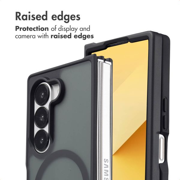 imoshion Color Guard Back Cover mit MagSafe Samsung Galaxy Z Fold 6 - Schwarz