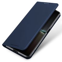 Dux Ducis Slim TPU Klapphülle für das Sony Xperia 5 IV - Dunkelblau