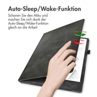 imoshion Klapphülle Sleepcover mit strap und stand für das reMarkable 2 - Schwarz