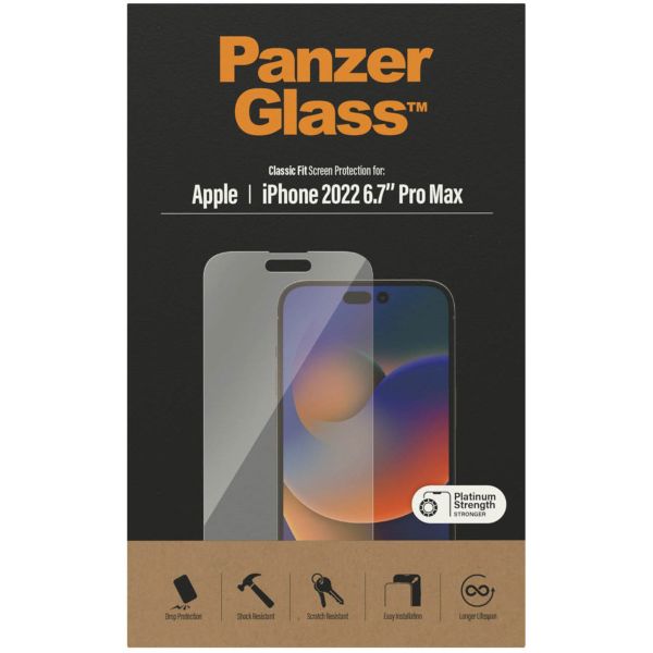PanzerGlass Antibakterieller Screen Protector Apple iPhone 14 Pro Max