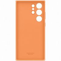 Samsung Original Silikon Cover für das Galaxy S23 Ultra - Orange