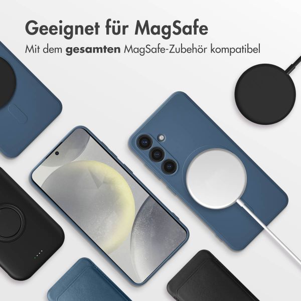 imoshion Color Back Cover mit MagSafe Samsung Galaxy S24 - Dunkelblau