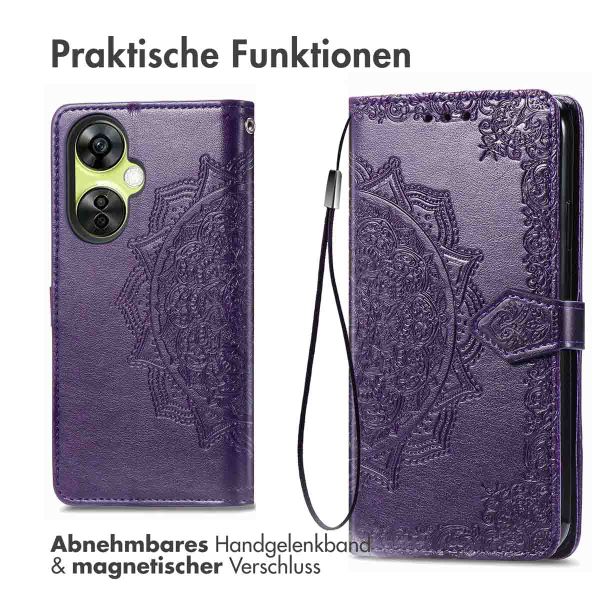 imoshion Mandala Klapphülle OnePlus Nord CE 3 / CE 3 Lite - Violett