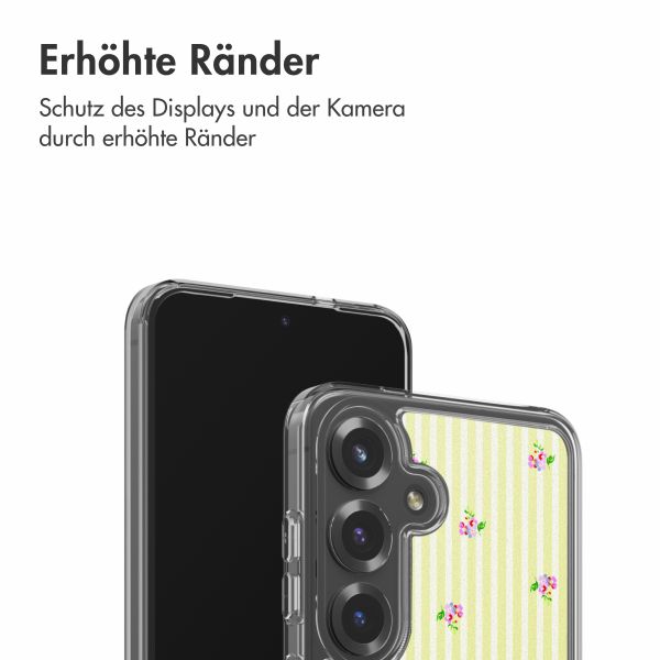 imoshion Design Hülle Samsung Galaxy S25 - Garden Stripes