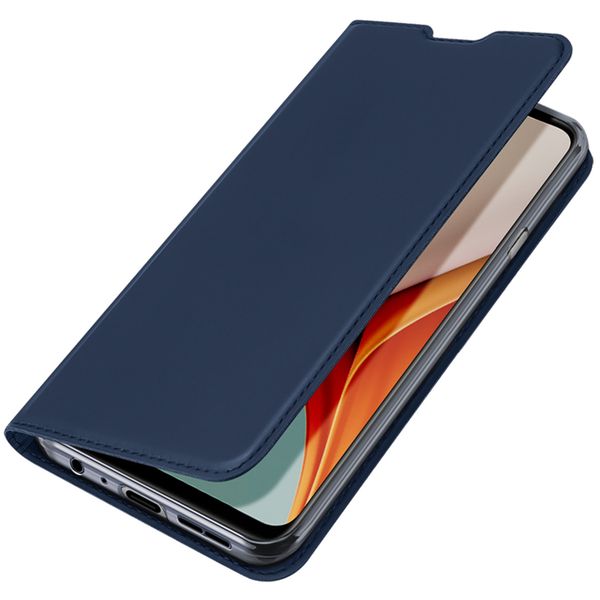 Dux Ducis Slim TPU Klapphülle für das OnePlus Nord N100 - Dunkelblau