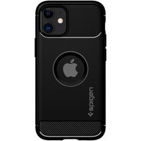 Spigen Rugged Armor Case Schwarz iPhone 12 Mini