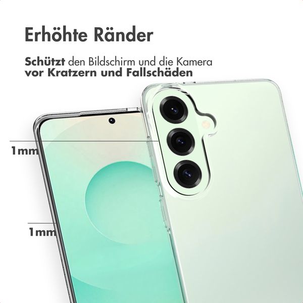 Accezz Clear TPU Backcover Samsung Galaxy S26 Plus - Transparent