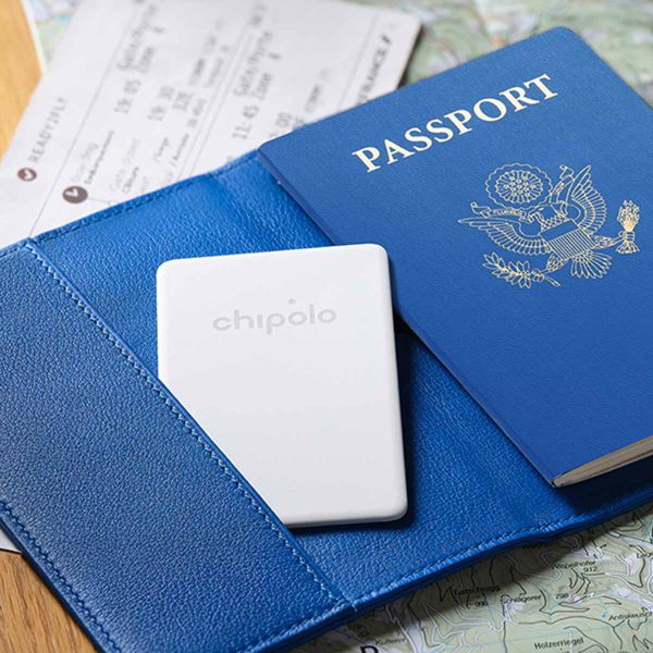 Chipolo CARD Point – GPS-Tracker für Android – 1 Pack – Weiß