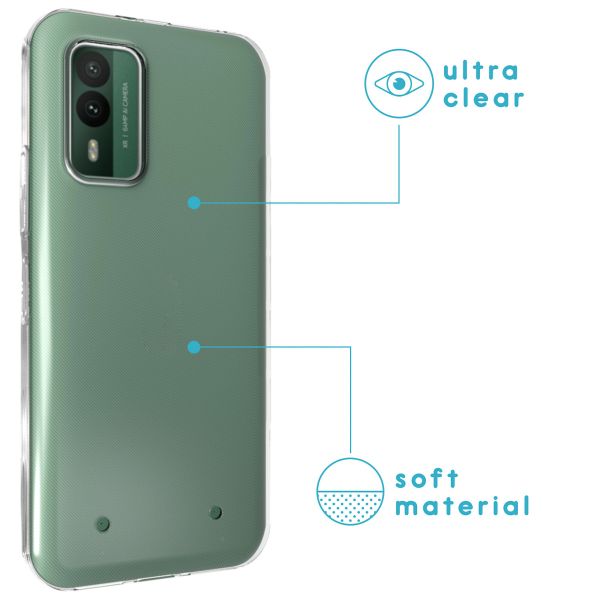 imoshion Gel Case für das Nokia XR21 - Transparent 