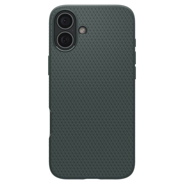 Spigen Liquid Air™ Backcover Apple iPhone 16 - Abyss Green
