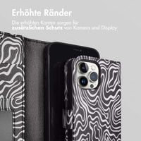 imoshion ﻿Design Klapphülle für das iPhone 12 (Pro) - Black And White