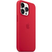 Apple Silikon-Case MagSafe iPhone 13 Pro - Rot