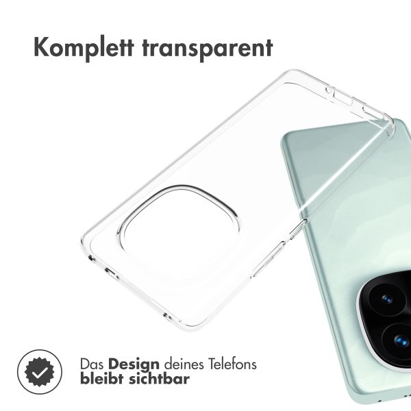 Accezz Clear TPU Backcover Xiaomi Redmi Note 14 Pro Plus (5G) - Transparent