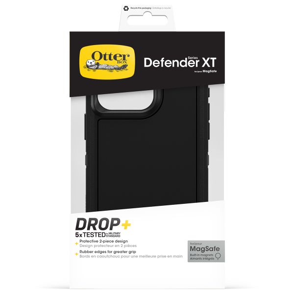 OtterBox Defender Rugged Case mit MagSafe für das iPhone 15 Pro Max - Schwarz