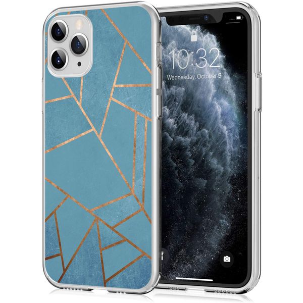 imoshion Design Hülle für das iPhone 11 Pro - Blue Graphic