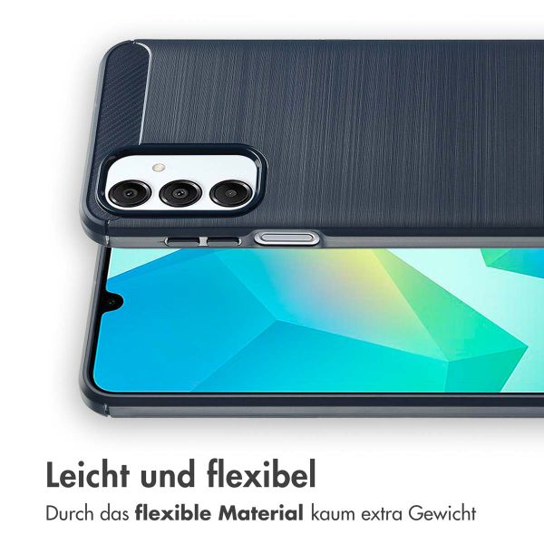 imoshion Brushed Back Cover Samsung Galaxy A16 - Dunkelblau