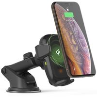 iOttie AutoSense Wireless Fast Charging Mount - Handyhalterung Auto - Armaturenbrett und Windschutzscheibe - Kabelloses Ladegerät