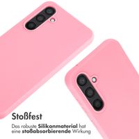 imoshion Silikonhülle mit Band für das Samsung Galaxy S23 FE - Rosa