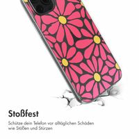 imoshion  Design Hülle für das iPhone 12 (Pro) - Dusty Rose Flowers Connect