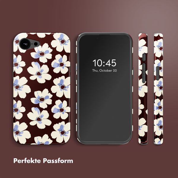 Selencia Vivid Rückabdeckung mit MagSafe Apple iPhone 16e - Choco Flower Pop
