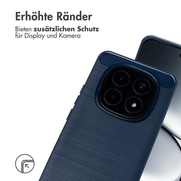 imoshion Brushed Back Cover Xiaomi Redmi Note 15 Pro Plus (5G) - Dunkelblau