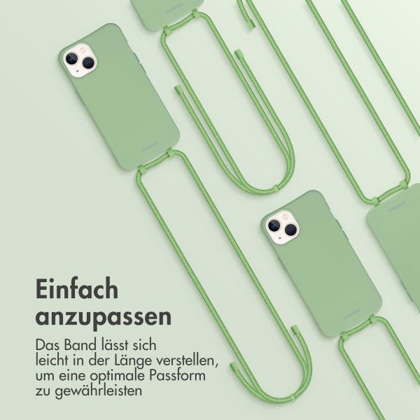 imoshion Color Backcover mit abtrennbarem Band Apple iPhone 13 - Grün