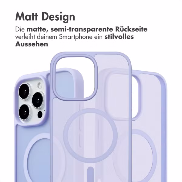 imoshion Color Guard Back Cover mit MagSafe Apple iPhone 16 Pro Max - Lila / Lilac